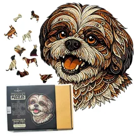 puzzle-drewniane-shih-tzu-uroczy-piesek-400-el-3-mm-ukladanka-drewniana