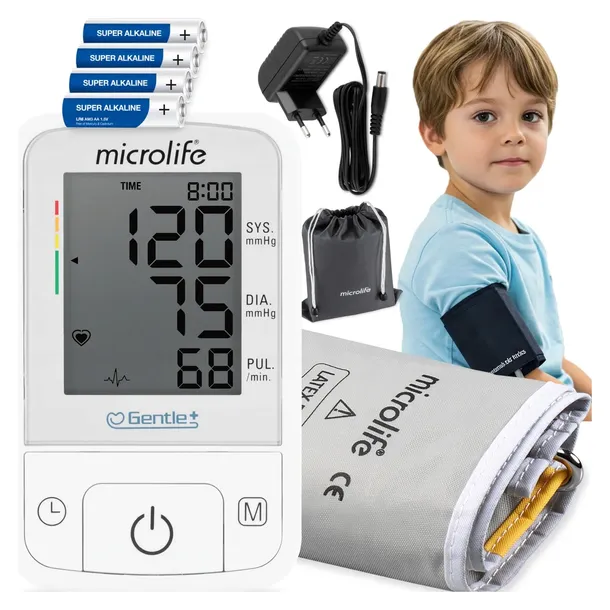 CIŚNIENIOMIERZ PEDIATRYCZNY DLA DZIECI Z MANKIETEM S 17-22 CM MICROLIFE
