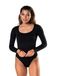 body-damskie-heyshape-modelujace-dlugi-rekaw-m