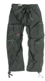 sponie-meskie-bojowki-surplus-airborne-vintage-100percent-bawelna-czarne-3xl