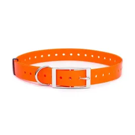 obroza-nylonowa-z-kolkiem-dogtrace-pomaranczowy-20-mm-x-70-cm