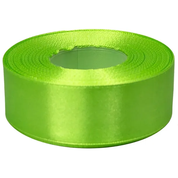 Taśma satynowa wstążka 30mm 27mb TRAWIASTY