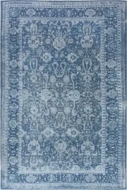 dywan-do-salonu-160x235cm-szenilowy-wzor-tradycyjny-niebieski-plasko-tkany