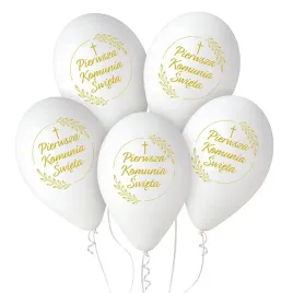 balony-lateksowe-premium-zloty-klos-biale-komunia-swieta-25szt