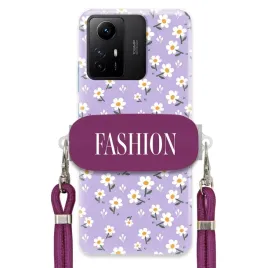 etui-do-xiaomi-redmi-note-12s-fashion-kwiaty-wiosna-uchwyt-sznurek-fiolet