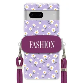 etui-do-google-pixel-7-case-fashion-kwiaty-wiosenne-uchwyt-sznurek-fiolet