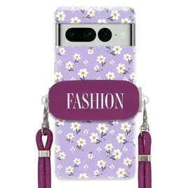 etui-do-google-pixel-7-pro-fashion-kwiaty-wiosna-uchwyt-sznurek-fioletowy