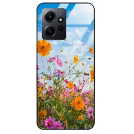 etui-do-xiaomi-redmi-note-12-4g-glass-kwiaty-wiosna-spring-kobiece-mix-wz