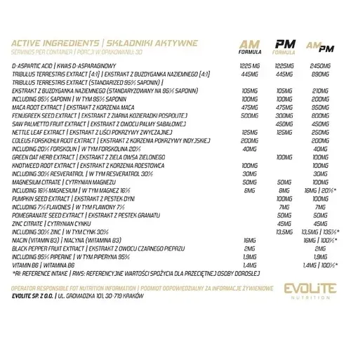 evolite-ultra-test-180kaps-waga-230-g