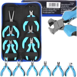 szczypce-precyzyjne-6-szt-czolowe-boczne-tnace-proste-wygiete-plaskie-125mm