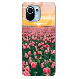 etui-do-xiaomi-mi-11-glass-kwiaty-wiosna-spring-energia-kobiece-mix-wzory