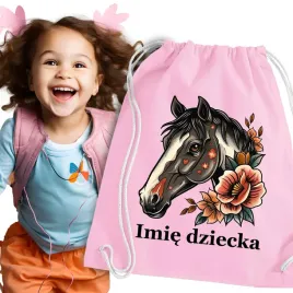 worek-rozowy-do-przedszkola-worek-personalizacja-dla-dziwczynki-konie