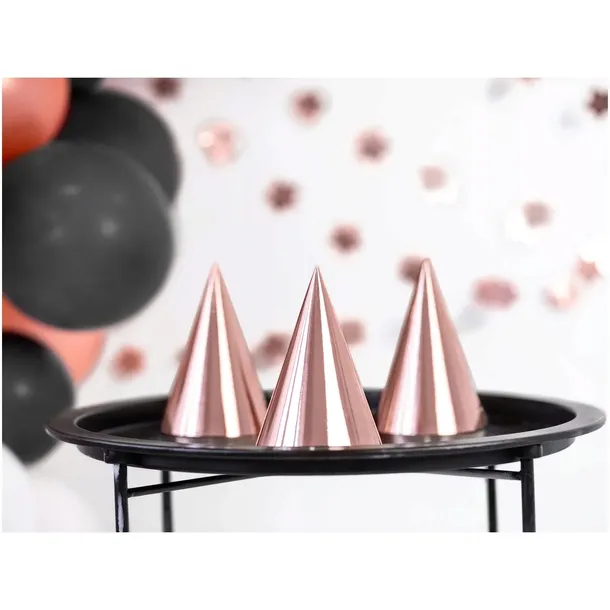 czapeczki-16cm-rozowe-zloto-1-op-6-szt-urodziny-glamour-kolor-rozowy