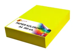 papier-kolorowy-a4-80g-zolty-fluo-neon-500-arkuszy