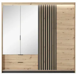 szafa-tally-dab-artisan-antracyt-lamele-pojemna-metal-styl-loft-hit-design