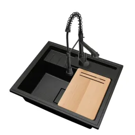 kuchenny-zlewozmywak-granitowy-jednokomorowy-elite-6052-deska-bateria-syfon