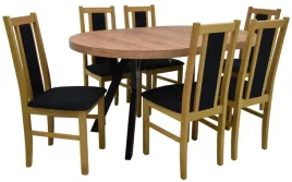 stol-okragly-rozkladany-100-200cm-6-krzesel-drewnianych-z-obiciem-kolory