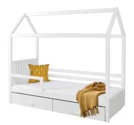 lozko-domek-80x180-cm-z-barierka-i-szufladami-opcje-kolorystyczne