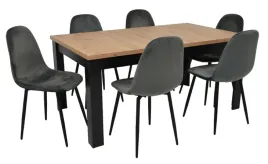stol-rozkladany-90x160-200cm-6-krzesel-tapicerowanych-welur