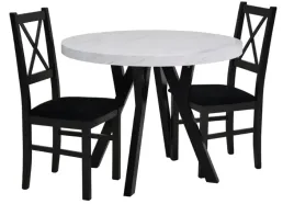 stol-rozkladany-100x100-200cm-2-krzesla-lite-drewno-tapicerowane-siedzisko
