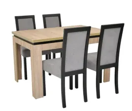 4-krzesla-tapicerowane-i-stol-rozkladany-80x120-160-kolory