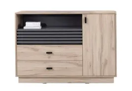 komoda-120-85-40-polki-szuflady-dab-estana-jasny-antracyt-lamele