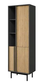 regal-wysoki-z-polkami-63-195-43-cm-antracyt-dab-olejowany