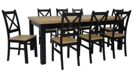 stol-rozkladany-100x200-300cm-8x-krzeslo-krzyzak-drewniane-kolory