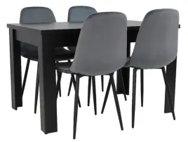stol-rozkladany-80x120-160cm-4-krzesla-tapicerowane-welur-szary