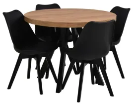 stol-okragly-rozkladany-100x100-200cm-4-krzesla-kubelkowe-z-poduszka