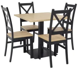 stol-80x80cm-metalowa-podstawa-4x-krzeslo-drewniane-restauracja-kwiarnia