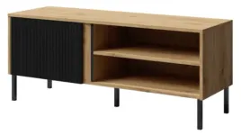 szafka-rtv-120-50-41-cm-ryflowany-front-dab-odwieczny-czarny