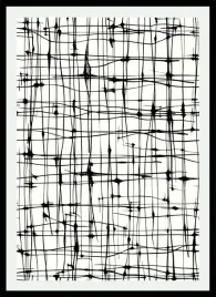 plakat-na-sciane-nowoczesna-abstrakcja-czarne-linie-na-bialym-tle-70x50cm