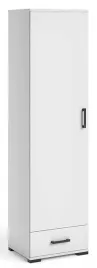 witryna-wysoka-fabio-50-cm-biala-z-polkami-szuflada