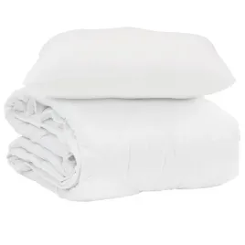 letni-koldra-z-poduszka-2-pcs-bialy-mikrofibra