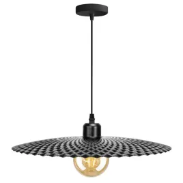 lampa-sufitowa-wiszaca-metalowa-black-ryflowana-retro-design-czarna