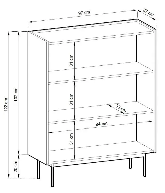 komoda-rossi-3-ceramic-red-dab-linea
