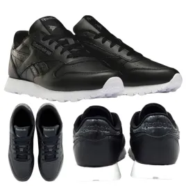 buty-damskie-skorzane-czarne-wygodne-lekkie-reebok-cl-leather-r-38