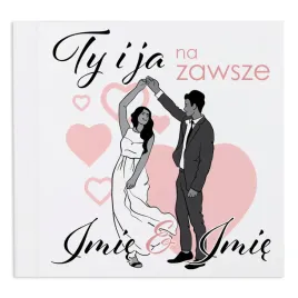 album-slubny-bialy-ksiega-gosci-personalizowana-pamiatka-ty-i-ja-na-zawsze