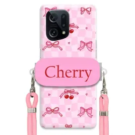 etui-do-oppo-find-x5-rozowy-sznurek-crossbody-uchwyt-urocze-cherry-pink