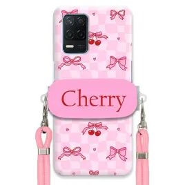 etui-do-realme-v13-5g-rozowy-sznurek-crossbody-uchwyt-urocze-cherry-pink