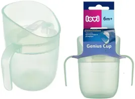 lovi-kubek-treningowy-genius-pistachio-z-uchwytami-do-nauki-picia-6m-150ml