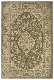dywan-do-salonu-200x285cm-szenilowy-wzor-klasyczny-zielony