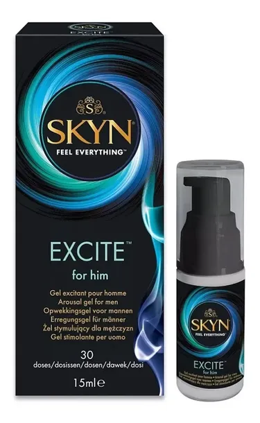 SKYN EXCITE for him żel potęgujący doznania ORGAZM dla mężczyzn 15 ml