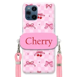 etui-do-oppo-find-x3-pro-rozowy-sznurek-crossbody-uchwyt-urocze-cherry