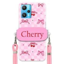 etui-do-realme-9-5g-rozowy-sznurek-crossbody-uchwyt-urocze-cherry-pink