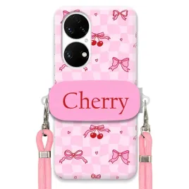 etui-do-huawei-p50-rozowy-sznurek-crossbody-uchwyt-urocze-kobiece-cherry