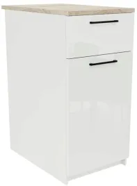 szafka-kuchenna-40-cm-z-1-szuflada-bialy-polysk