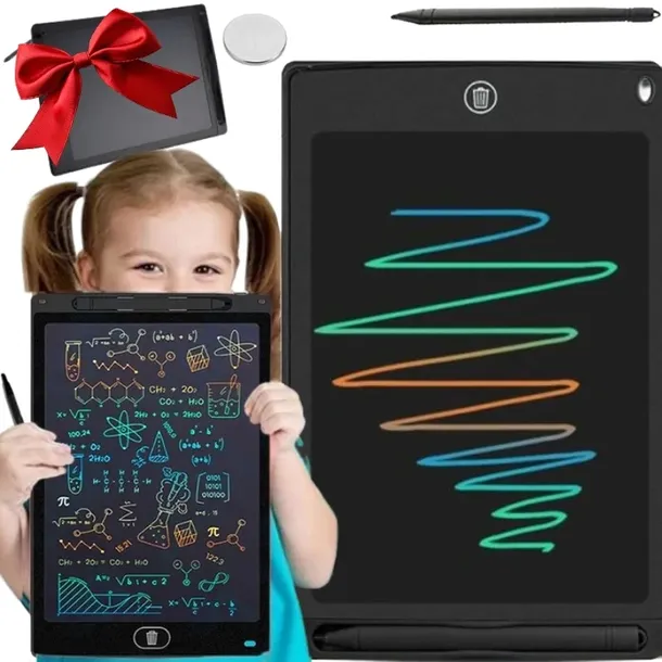 TABLET do rysowania ZNIKOPIS KOLOROWY GRAFICZNY dla DZIECI Multikolorowy