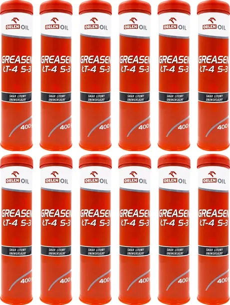 ORLEN OIL SMAR LITOWY GRASEN ŁT-4 S-3 400g 12 SZTUK